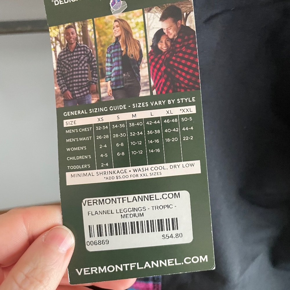Vermont flannel leggings - Picture 4 of 5